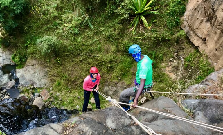 Abseiling In Kenya