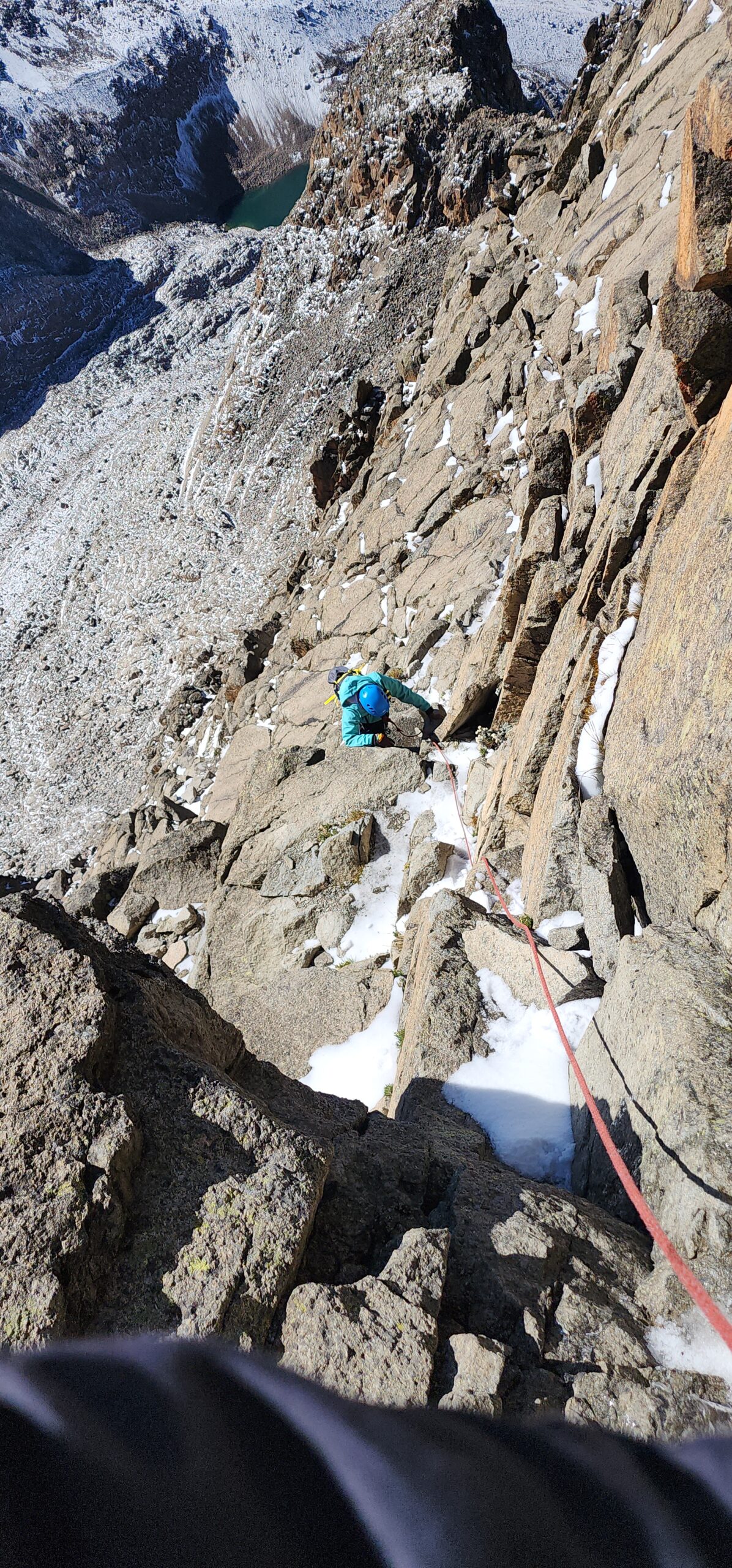 Climbing Nelion Batian Peaks In Mount Kenya