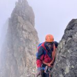 North Face of Batian Climb Mount Kenya